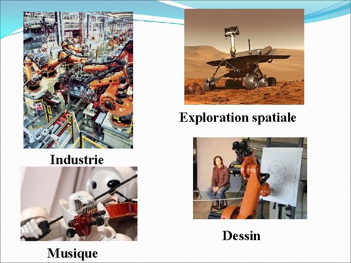 Exploration spatiale Industrie Dessin Musique 