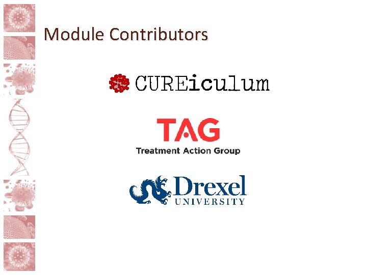 Module Contributors 