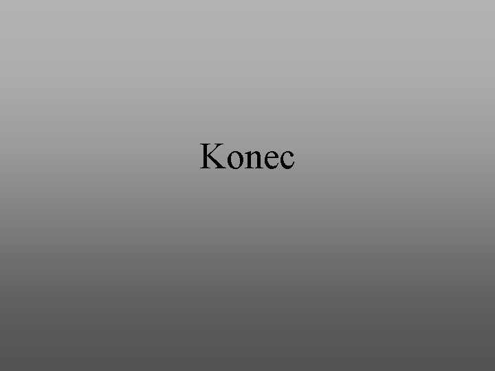 Konec 