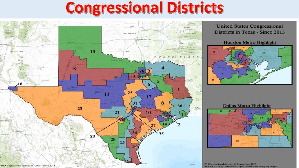 Congressional Districts 