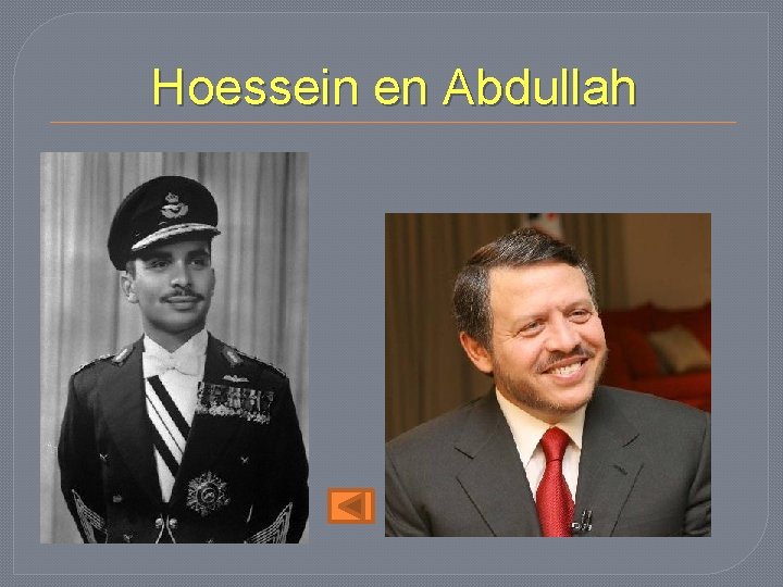 Hoessein en Abdullah 
