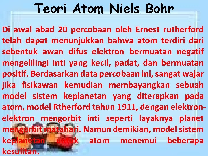 Teori Atom Niels Bohr Di Awal Abad 20