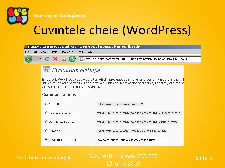 Cuvintele cheie (Word. Press) SEO dintr-un nou unghi Bucuresti – Lumea SEO PPC 12