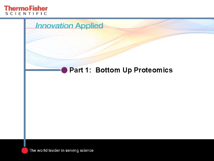 Part 1: Bottom Up Proteomics 