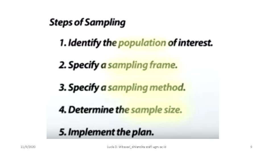 11/9/2020 Lucia D. Witasari_dhiantika. staff. ugm. ac. id 9 