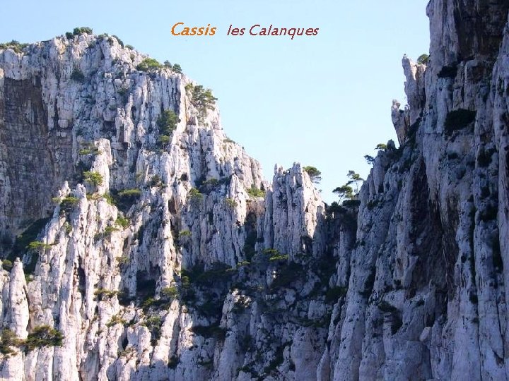 Cassis les Calanques 