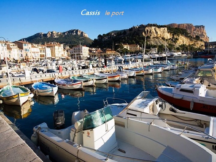 Cassis le port 