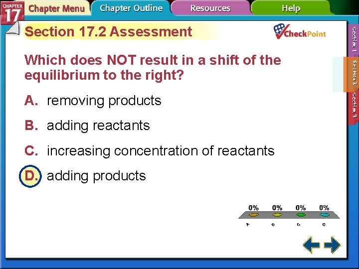 Section 17. 2 Assessment Which does NOT result in a shift of the equilibrium
