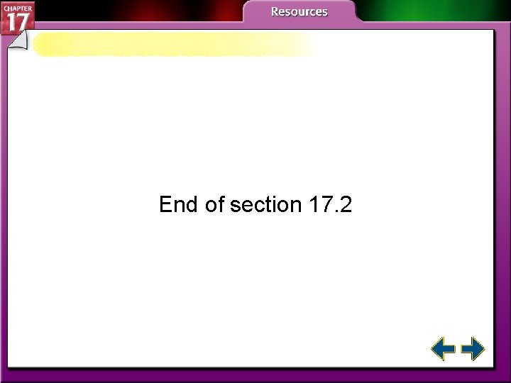 End of section 17. 2 