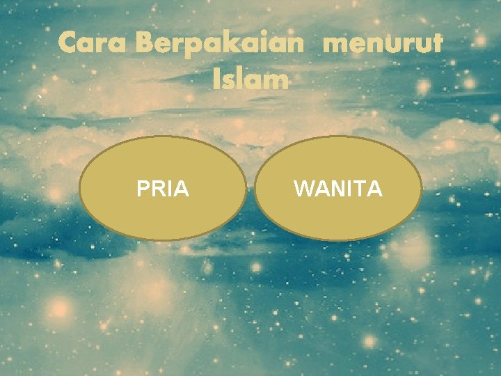 ` PRIA WANITA 