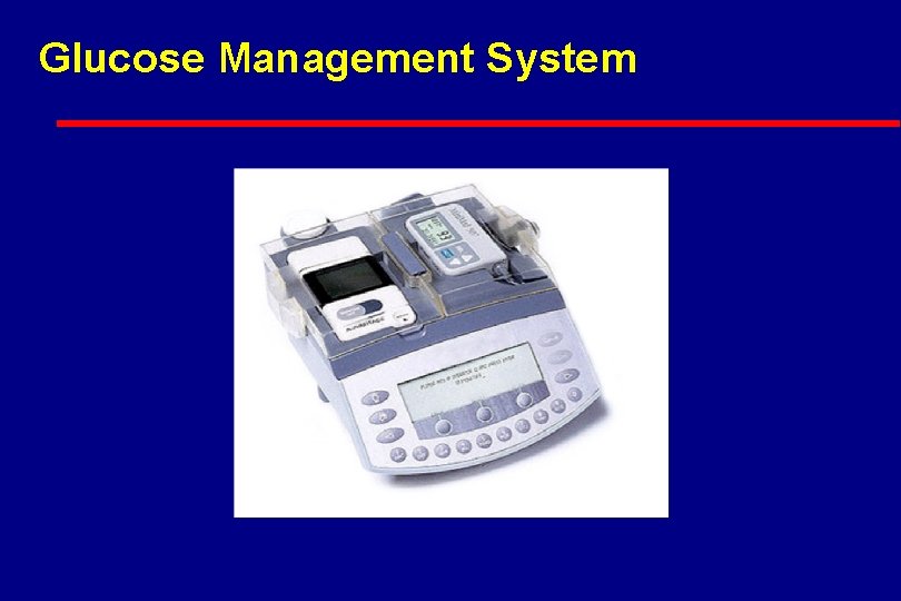 Glucose Management System 