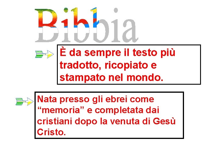 È da sempre il testo più tradotto, ricopiato e stampato nel mondo. Nata presso