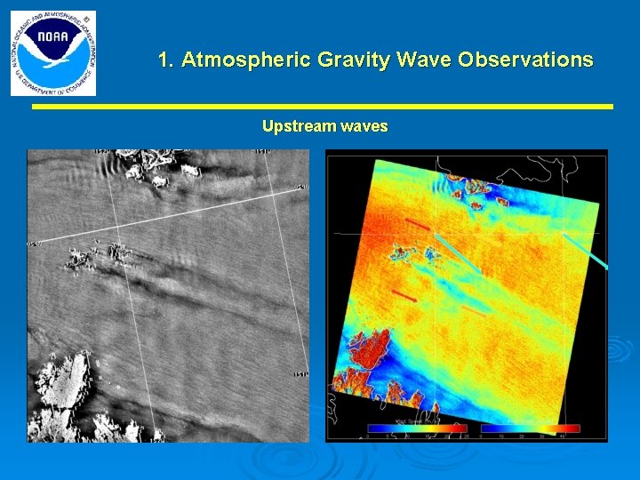 1. Atmospheric Gravity Wave Observations Upstream waves 