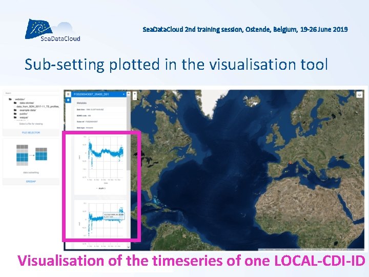 Sea. Data. Cloud 2 nd training session, Ostende, Belgium, 19 -26 June 2019 Sub-setting