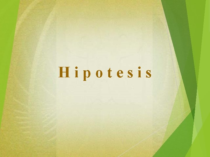 Hipotesis 