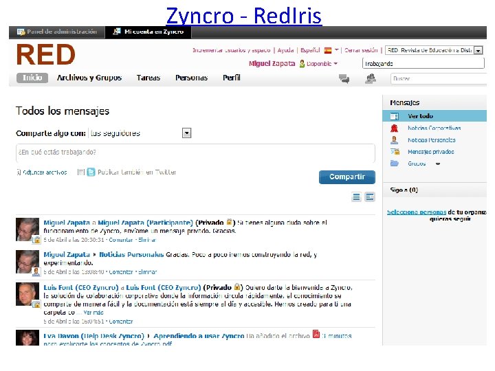 Zyncro - Red. Iris 