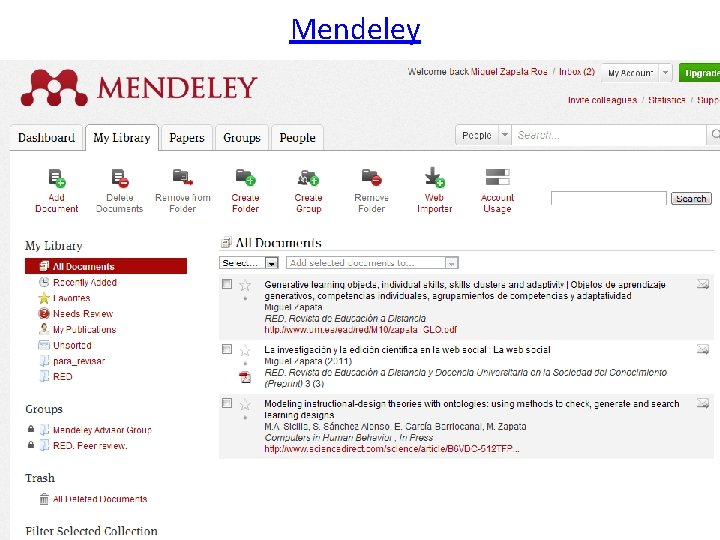 Mendeley 