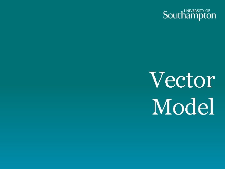 Vector Model 