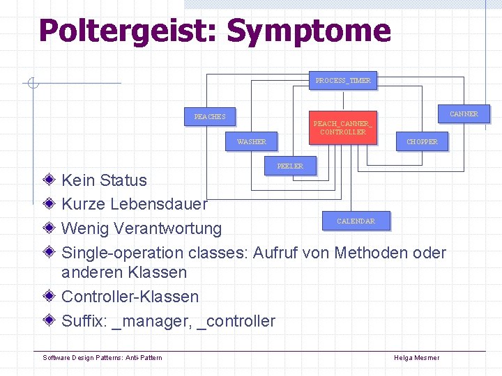 Poltergeist: Symptome PROCESS_TIMER CANNER PEACHES PEACH_CANNER_ CONTROLLER WASHER CHOPPER PEELER Kein Status Kurze Lebensdauer Poltergeist: Symptome PROCESS_TIMER CANNER PEACHES PEACH_CANNER_ CONTROLLER WASHER CHOPPER PEELER Kein Status Kurze Lebensdauer