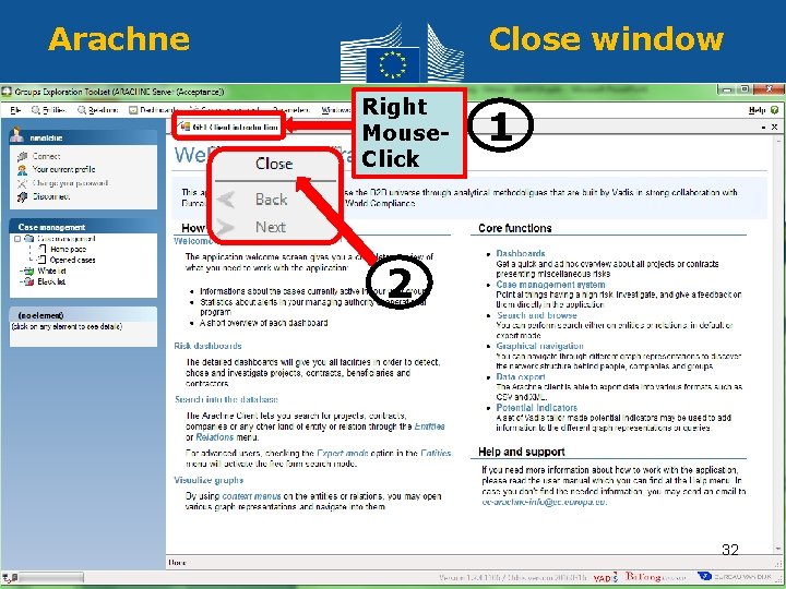 Arachne Close window Right Mouse- Click 1 2 32 Regional Policy and Employment Policy