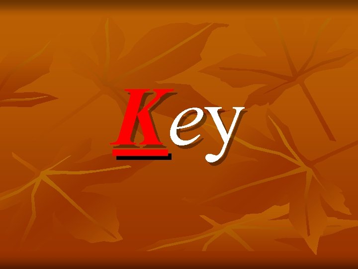 Key Key