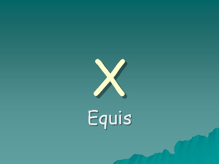 X Equis X Equis