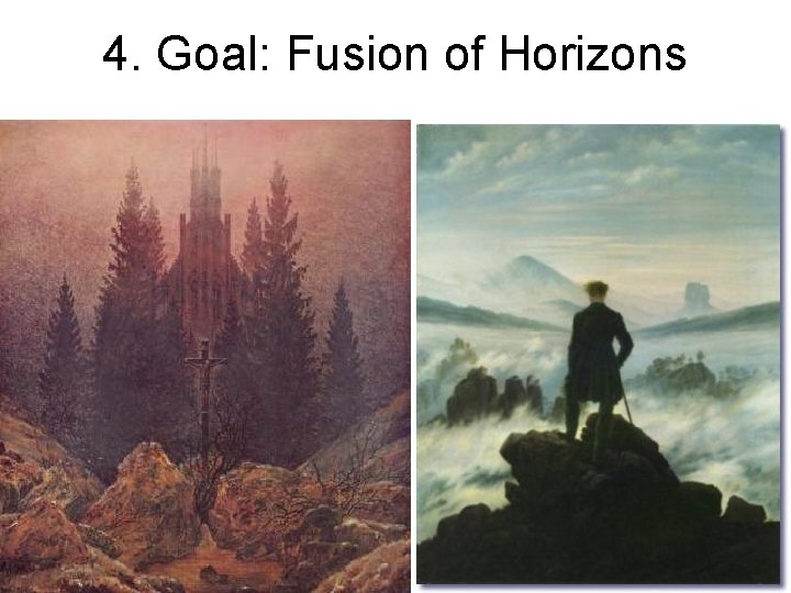 4. Goal: Fusion of Horizons 