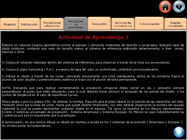 Actividad de Aprendizaje 2 Elabora un volumen (cuerpo geométrico similar al ejemplo ) utilizando