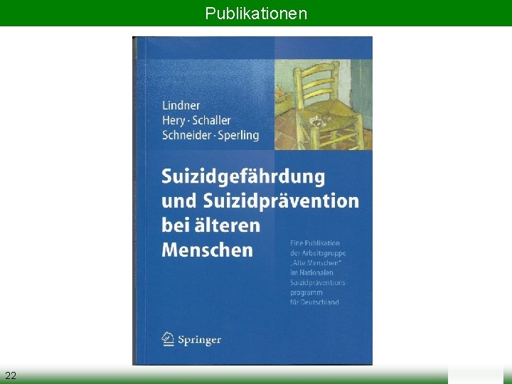 Publikationen 22 Publikationen 22