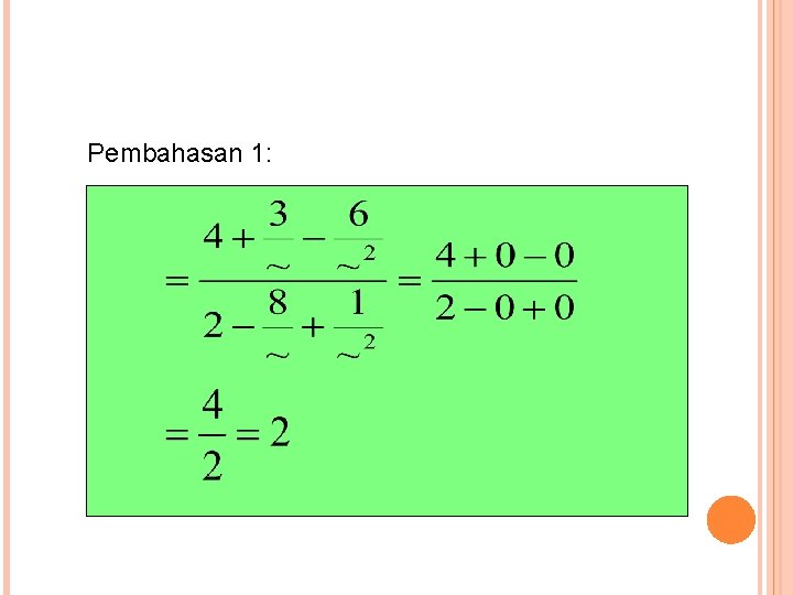 Pembahasan 1: 