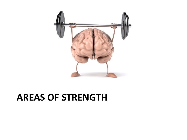 AREAS OF STRENGTH 