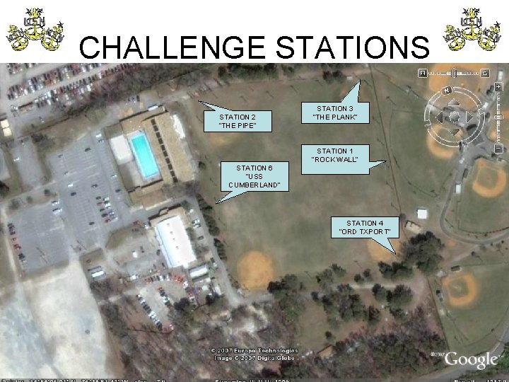 CHALLENGE STATIONS STATION 2 “THE PIPE” STATION 3 “THE PLANK” STATION 1 “ROCK WALL”