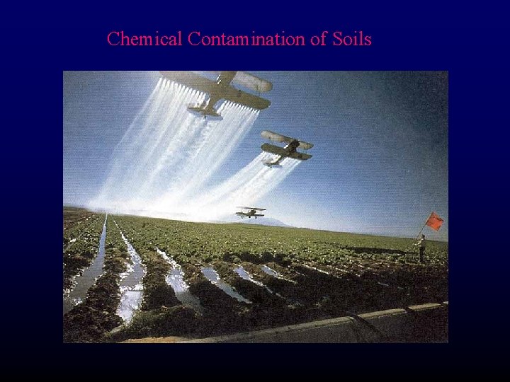Chemical Contamination of Soils 