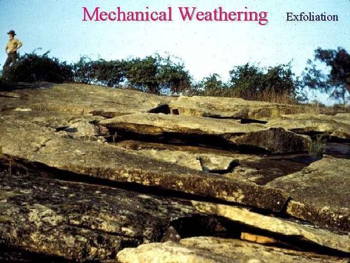 Mechanical Weathering Exfoliation 