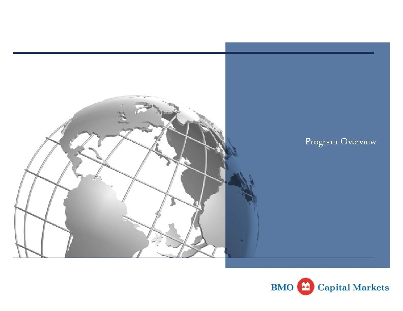 Program Overview 