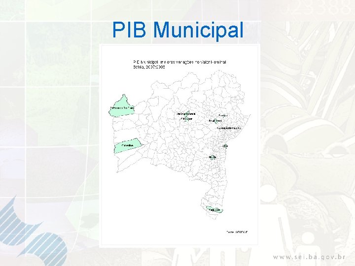 PIB Municipal 