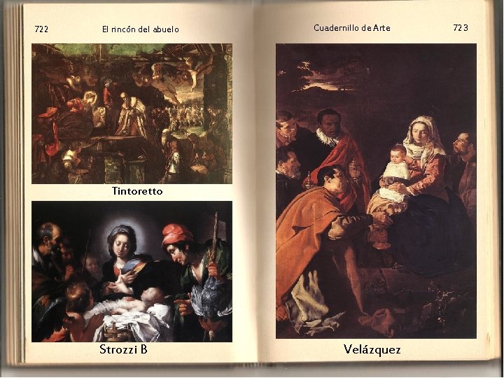 722 El rincón del abuelo Cuadernillo de Arte Tintoretto Strozzi B Velázquez 723 