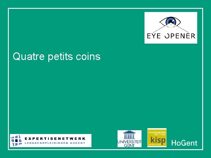 Quatre petits coins 