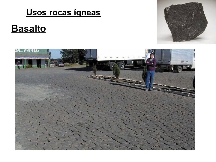  Usos rocas ígneas Basalto 