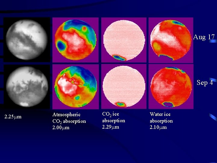 Aug 17 Sep 4 2. 25 mm Atmospheric CO 2 absorption 2. 00 mm