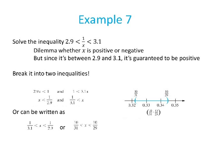 Example 7 • 