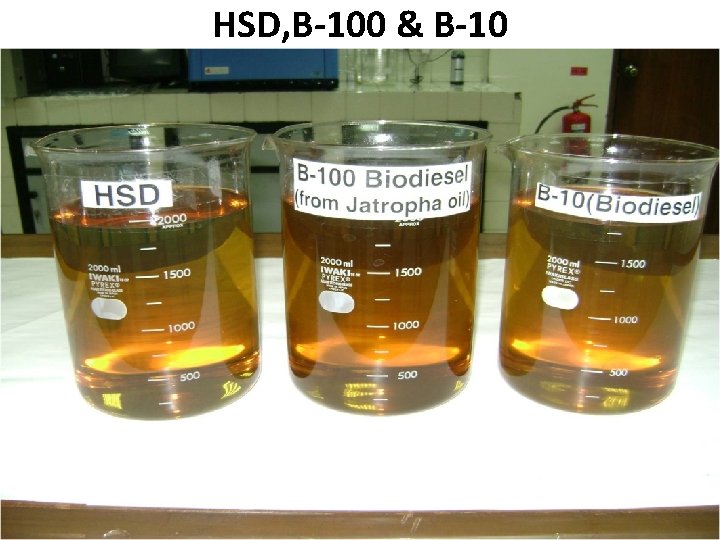 HSD, B-100 & B-10 B Pakistan State Oil 