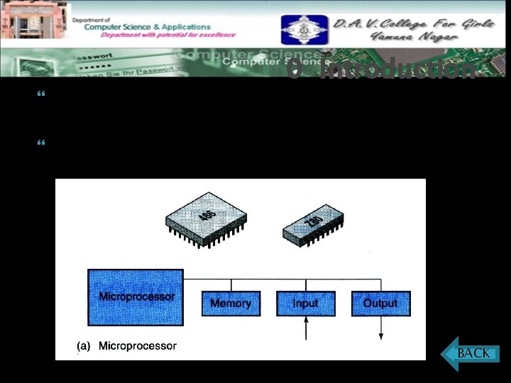  0 Introduction Microprocessors ushered in a whole new era for control systems electronics.