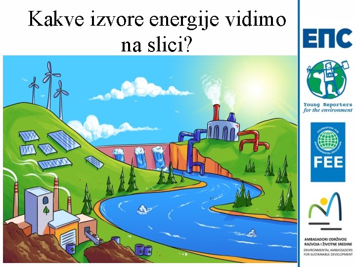 Kakve izvore energije vidimo na slici? 