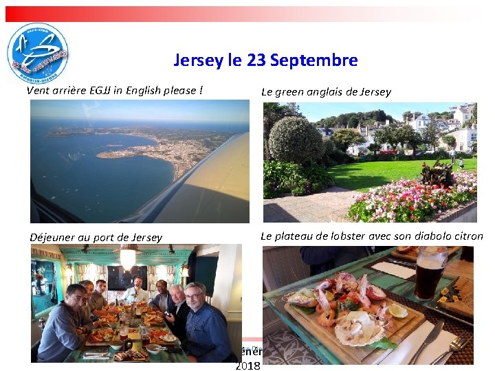 Jersey le 23 Septembre Vent arrière EGJJ in English please ! Le green anglais