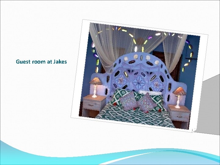 Guest room at Jakes 