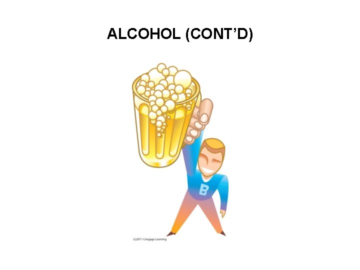 ALCOHOL (CONT’D) 