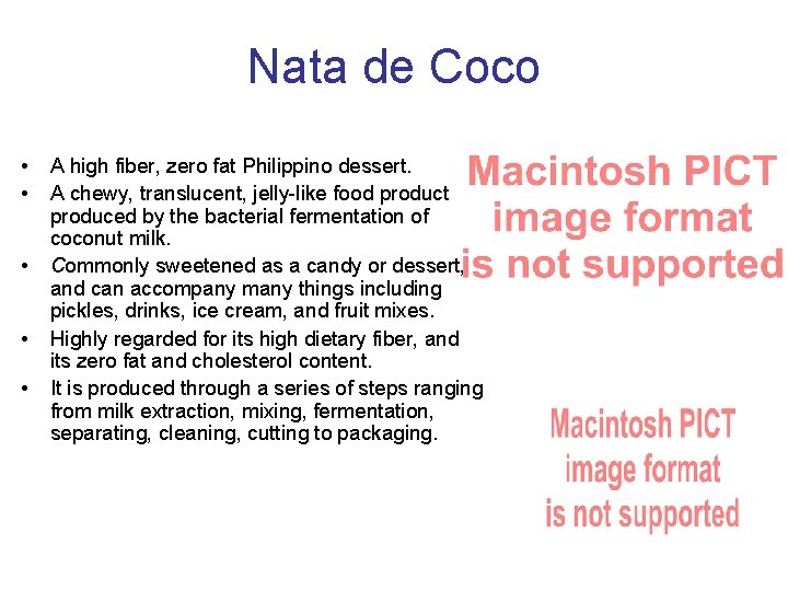 Nata de Coco • • • A high fiber, zero fat Philippino dessert. A