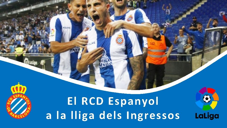 El RCD Espanyol a la lliga dels Ingressos 