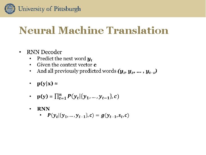 Neural Machine Translation 
